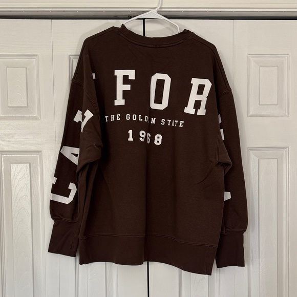 Wild Fable Brown Crewneck - Picture 3 of 3